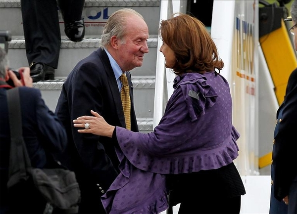 Rey Juan Carlos en Colombia