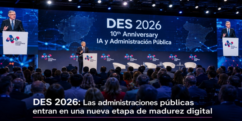 El DES 2026 concluye que las administraciones públicas españolas entran en una nueva etapa de madurez digital impulsada por la IA