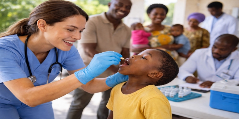 Cooperación internacional refuerza la estrategia global para erradicar la poliomielitis