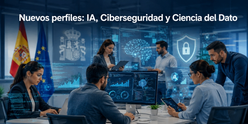 La OEP 2026 refuerza las plazas TIC y STEM con nuevas oposiciones especializadas en inteligencia artificial, ciberseguridad y ciencia del dato