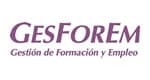 Logo de GESFOREM ( GESTIÓN DE FORMACIÓN Y EMPLEO )